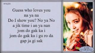 Itzy IN THE MORNING (Easy Lyrics)