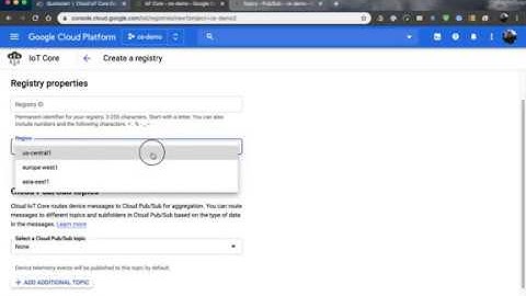Google Cloud IoT Core with Raspberry Pi