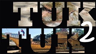 PHNOM PENH 2020 Tuk-Tuk Tour with Friendly Monkeys & Golden Boat (ENG SUB) | Ep 8