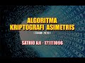 Strategi dan Algoritma Kriptografi Asimetris Tahun 2020 π