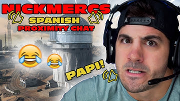NICKMERCS USES PROXIMITY CHAT TO TROLL SPANISH ENEMY IN WARZONE 2...😂