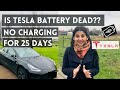 What Happens To Tesla Car Battery When Not Charged For 25 Days|Electric Vehicle|Tesla In India Hindi