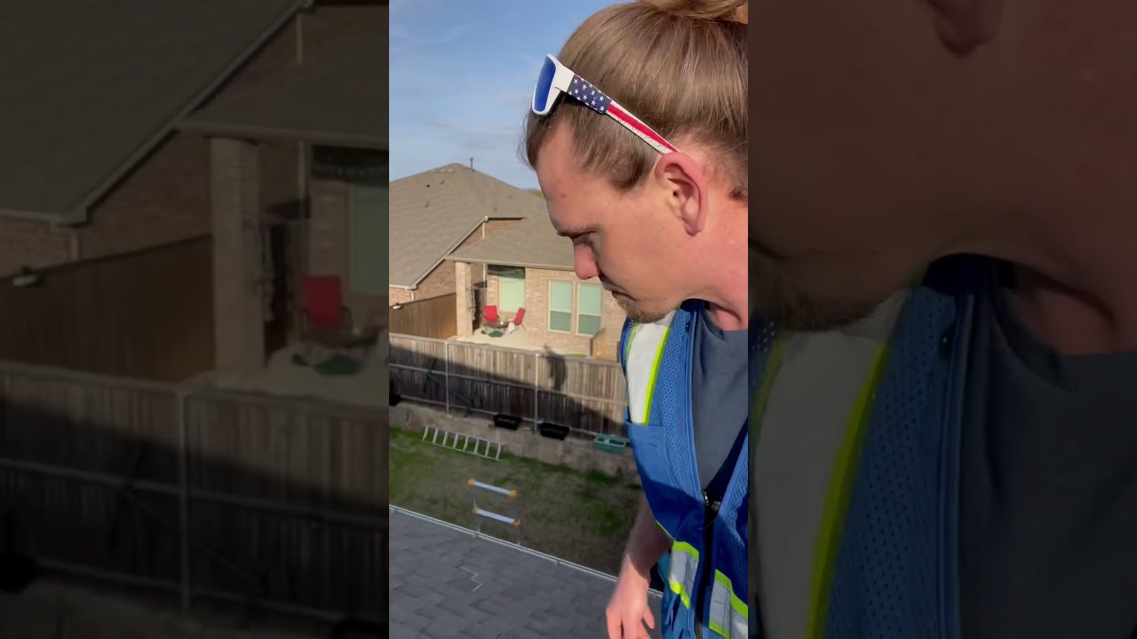 A little wind damage ￼in Melissa Texas