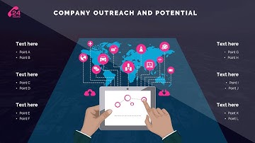 Corporate Vector Style Business Process PowerPoint Presentation Slide Design using iSlide Plugin