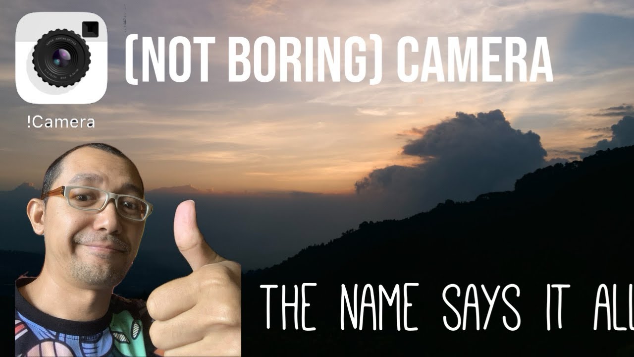 [Not Boring] Camera, It Is Fun 😄 - YouTube