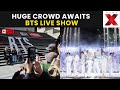 BTS Concert LIVE Massive Crowd Awaits BTS Comeback Concert In Seoul