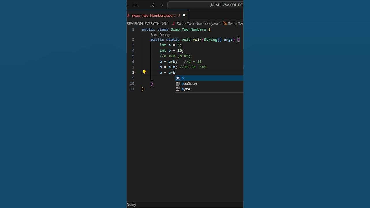 Swap Two Numbers Without Third Variable | CodePravo Quick Tutorial ...