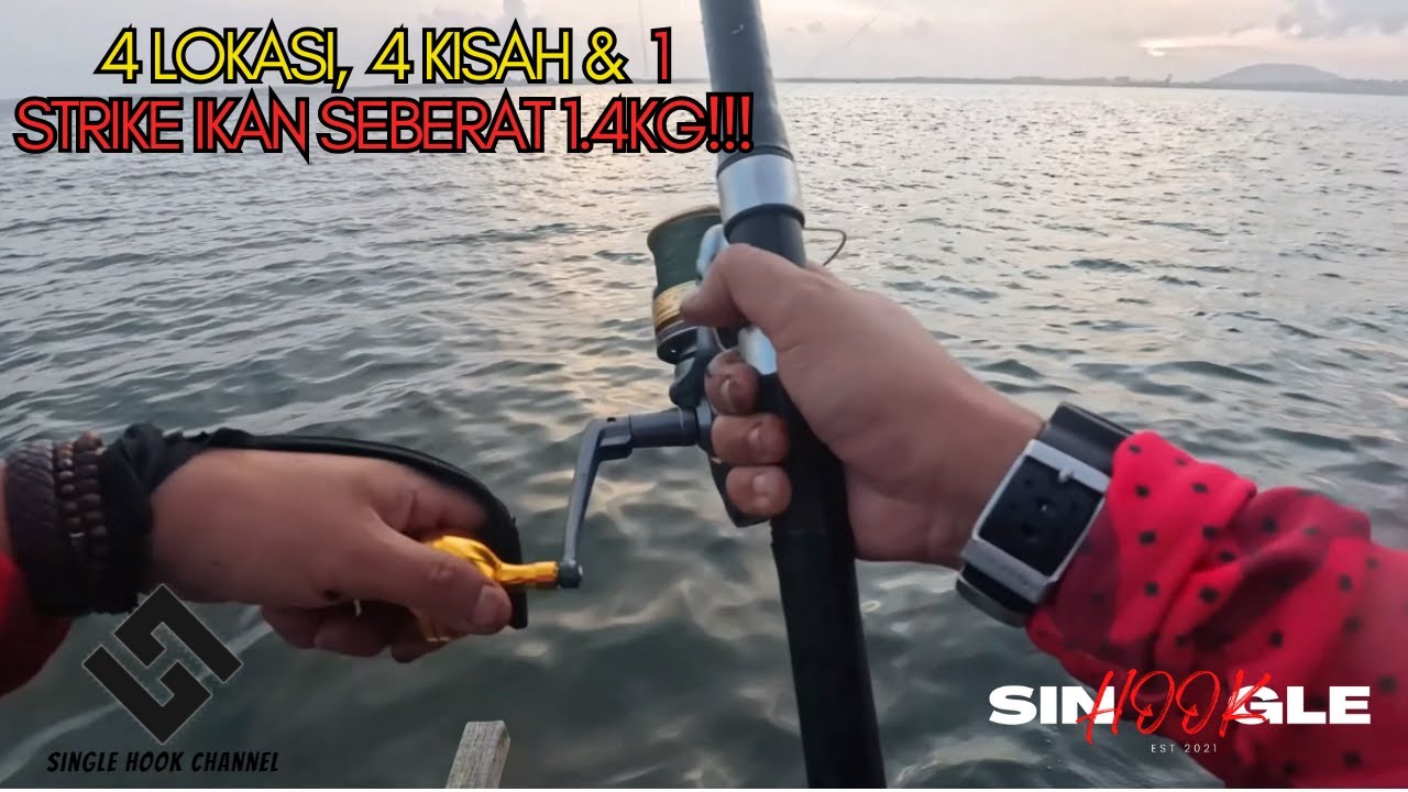 Memancing Di Teluk Ramunia, Sebena Cove, Rakit Sg.3 Dan Tg. Pengelih, Johor | Feb 25