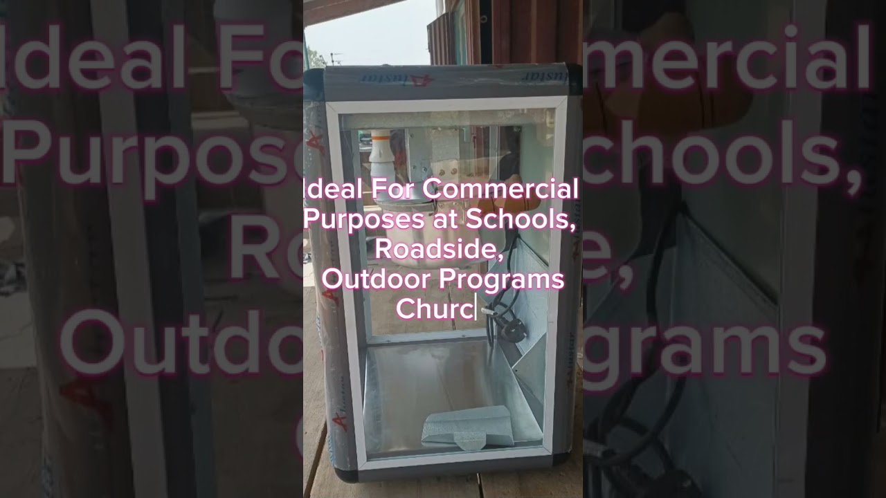 Electric Pop Corn Machines
