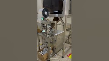 Mixed materials racking weighing filling bag packaging machine multi heads racking system