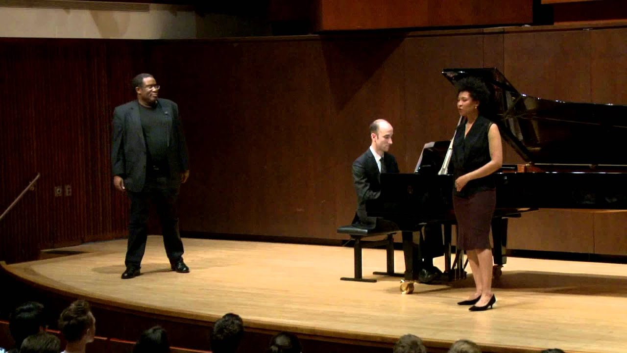 Eric Owens Master Class, May 1, 2014: Julia Bullock and Dimitri Dover