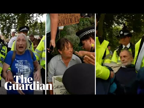 Police begin arrests at London protest over Palestine Action ban