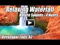 Havasupai falls relaxing nature sounds waterfalls water relaxation relax sound of water havasu sleep