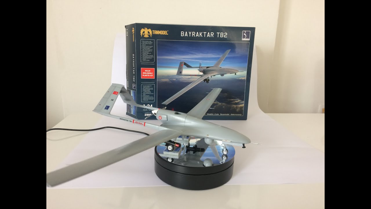 BAYRAKTAR TB2 KILLER DRONE MODEL KIT BUILDING VIDEO - YouTube