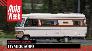 Hymer S660  Camper op de brug