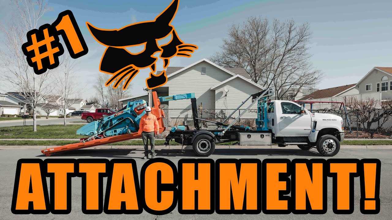 The NUMBER 1 skid steer attachment in action!