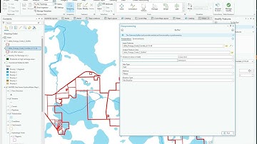 ArcGIS Pro - Creating an outline/boarder using Buffer (Analysis Tool)