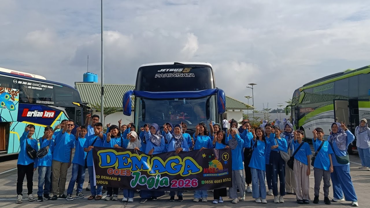 WISATA KERETA SOLO-JOGJA BERSAMA SD 3 DEMAAN - GEMBIRA LOKA ZOO -  IBARBO PARK. 4 FEBRUARI 2026
