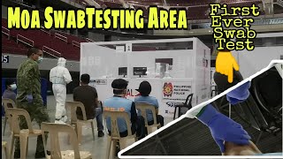 Covid19 Swab Test at Moa Arena | Motoristang Lespu