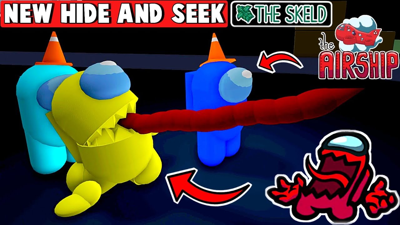 Among Us - Hide and Seek - Hider+Seeker Gameplay (Roblox) Part 95