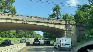 Route15 Merritt Parkway￼ Connecticut Crazy traffic￼￼