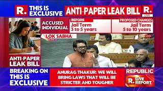 LIVE: Lok Sabha Debates Anti-Paper Leak Bill | Anurag Thakur: 'We Will Bring Stricter, Tougher Laws'