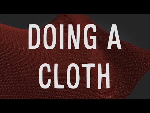 Doing a cloth | C++ Project