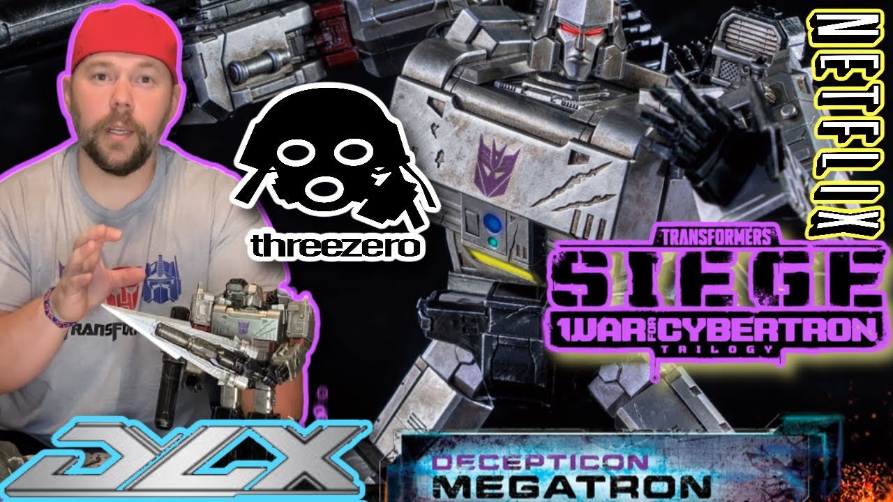 Transformers Megatron War for Cybertron Siege by TreeZero Unboxing ...