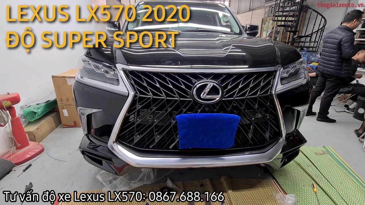 Khám phá Lexus LX570 SuperSport 2020 nhập Mỹ hơn 9 tỷ đầu tiên về Việt Nam   YouTube