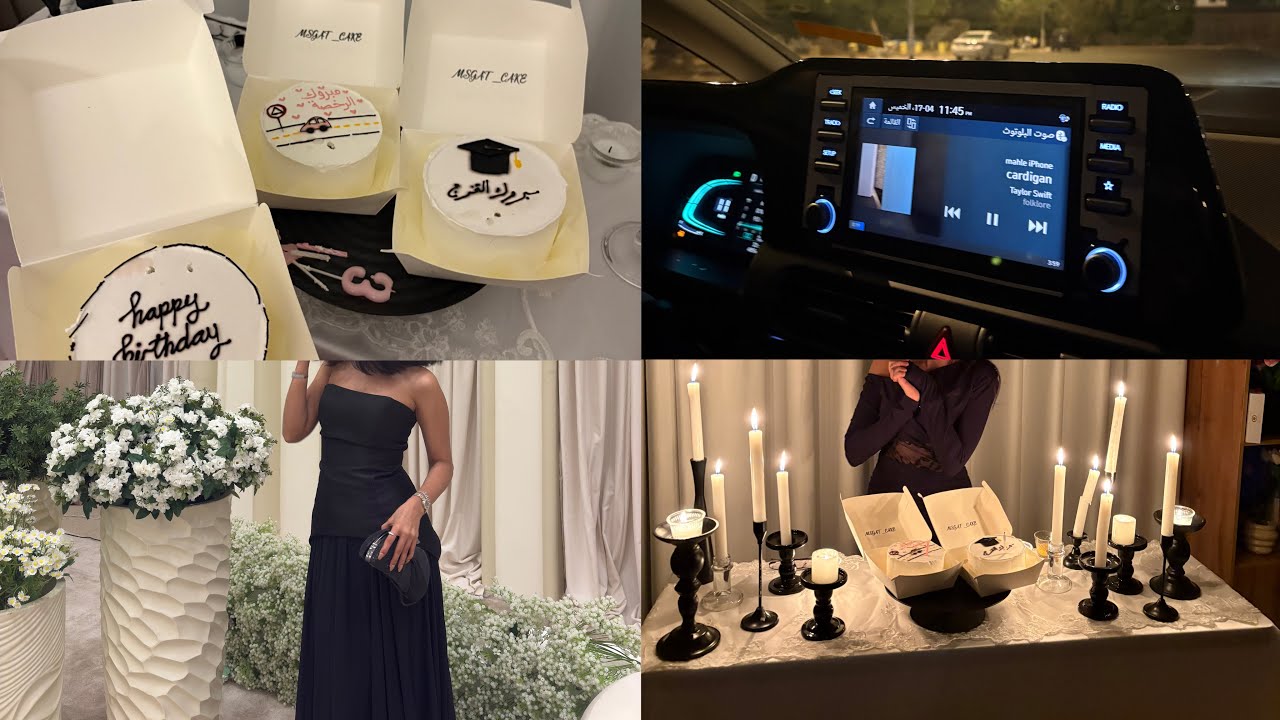 Vlog : my birthday 🎉🌺✨🥂