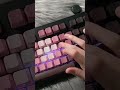 Gradient pink, so cool!💖😎#mechanicalkeyboard #keyboard#zornher#wireless#Froyou #cool#fyp