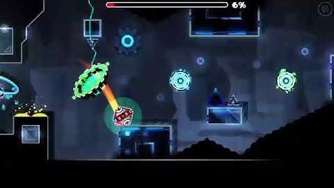 Python 61% Hard Demon (progress video) | Geometry Dash