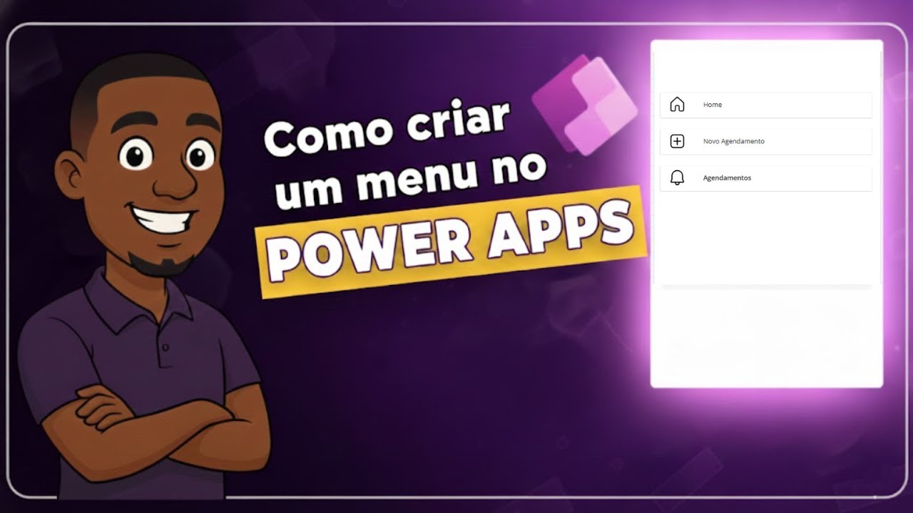 Menu Profissional no Power Apps com Galeria Vertical | Nivel Facil ...