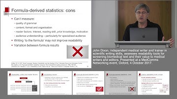 Readability tools: are they useful for medical writers?