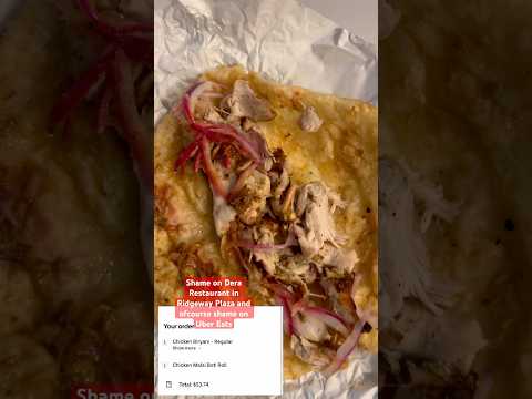 Be Careful Ordering Food From This Restaurant In Mississauga Ridgeway Pakistanirestaurant