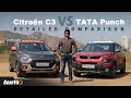 Citroen C3 Vs Tata Punch - Most Detailed Comparison | Which one should you buy? | Hindi | GearFliQ