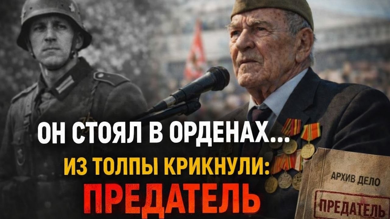 УЗНАЛ ПРЕДАТЕЛЯ В ДЕНЬ ПОБЕДЫ — архив вскрыл прошлое ветерана
