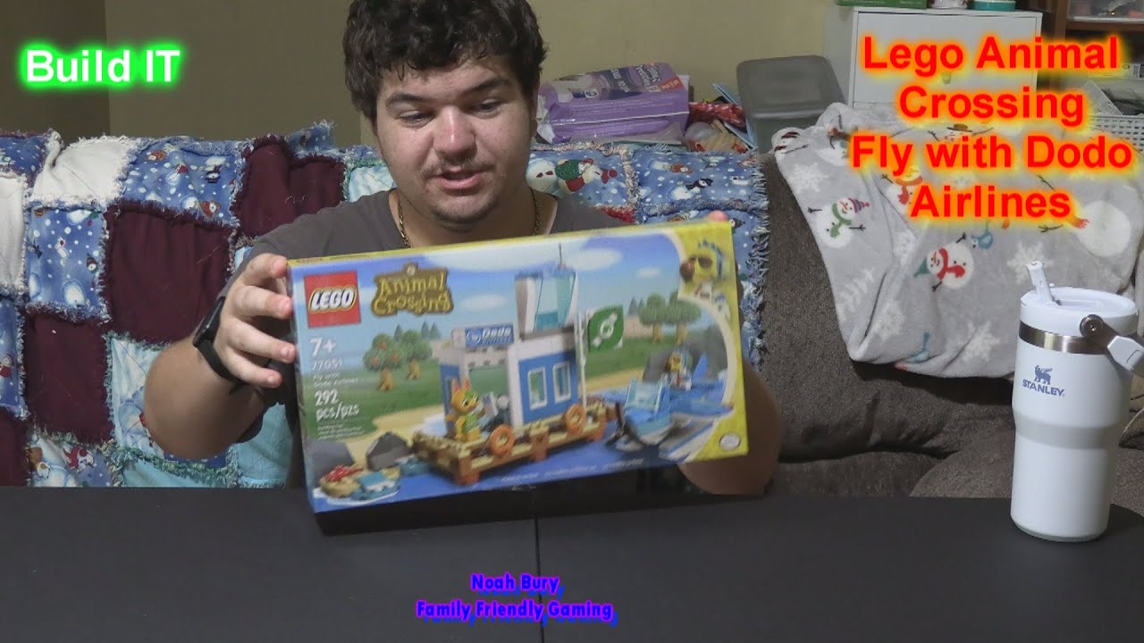 Build IT Lego Animal Crossing Fly with Dodo Airlines Part 1