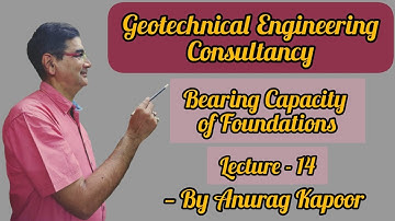 Bearing Capacity of Foundations in Soils & Its Related Terms | Geotechnical Engineering