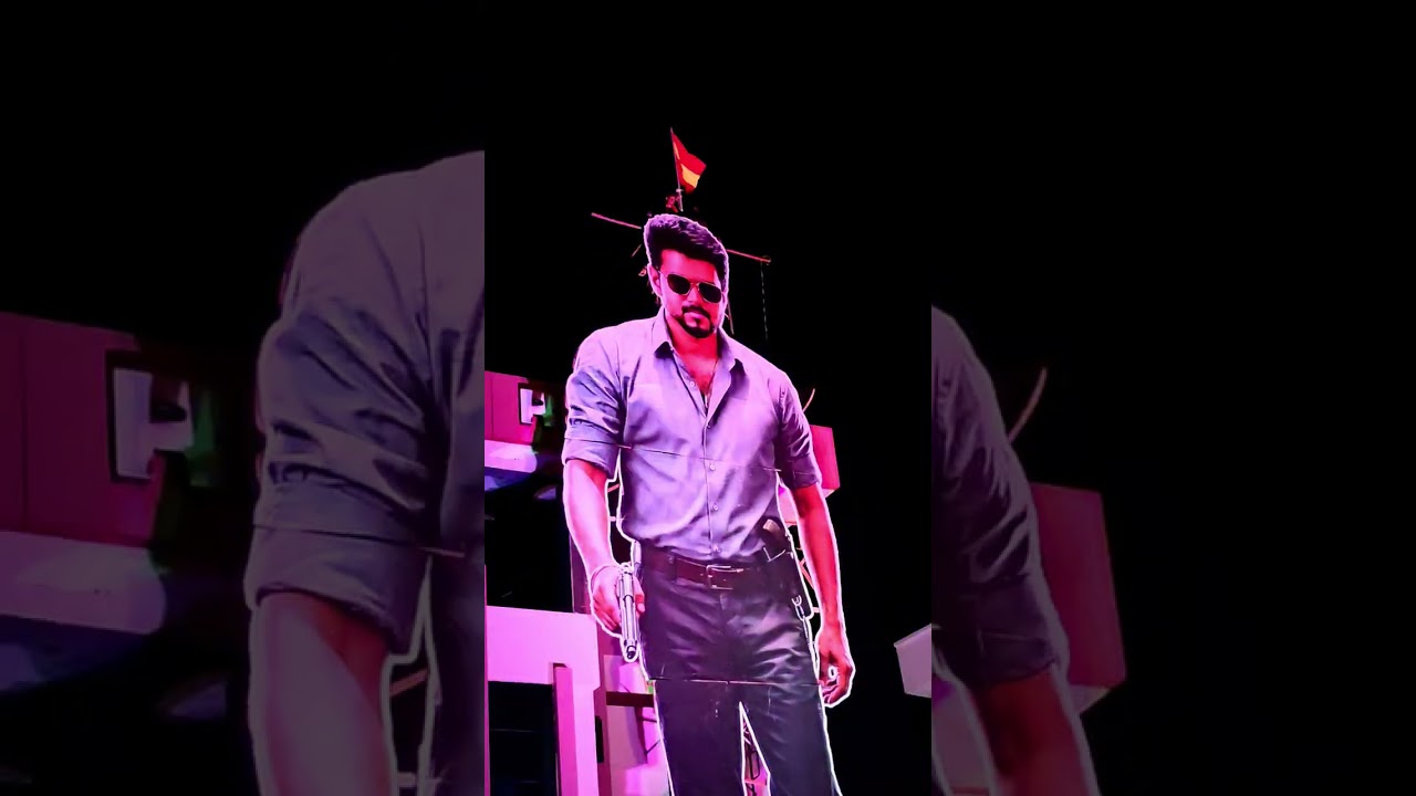 TVK 💥Vijay💥 mass Celebration 🥳🥳Kollam Mass Cutout#### Kerala