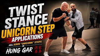 Kirin "Unicorn" Steps in Hung Gar. Twist Stance Applications screenshot 1