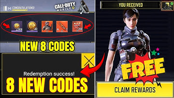 *NEW* CODM 8 WORKING REDEEM CODES MAY 2025 | NEW CODES REDEEM CODES MAY 2025 | CP REDEEM CODES