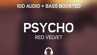 Red Velvet - Psycho (10D  + BASS BOOSTED) Resimi