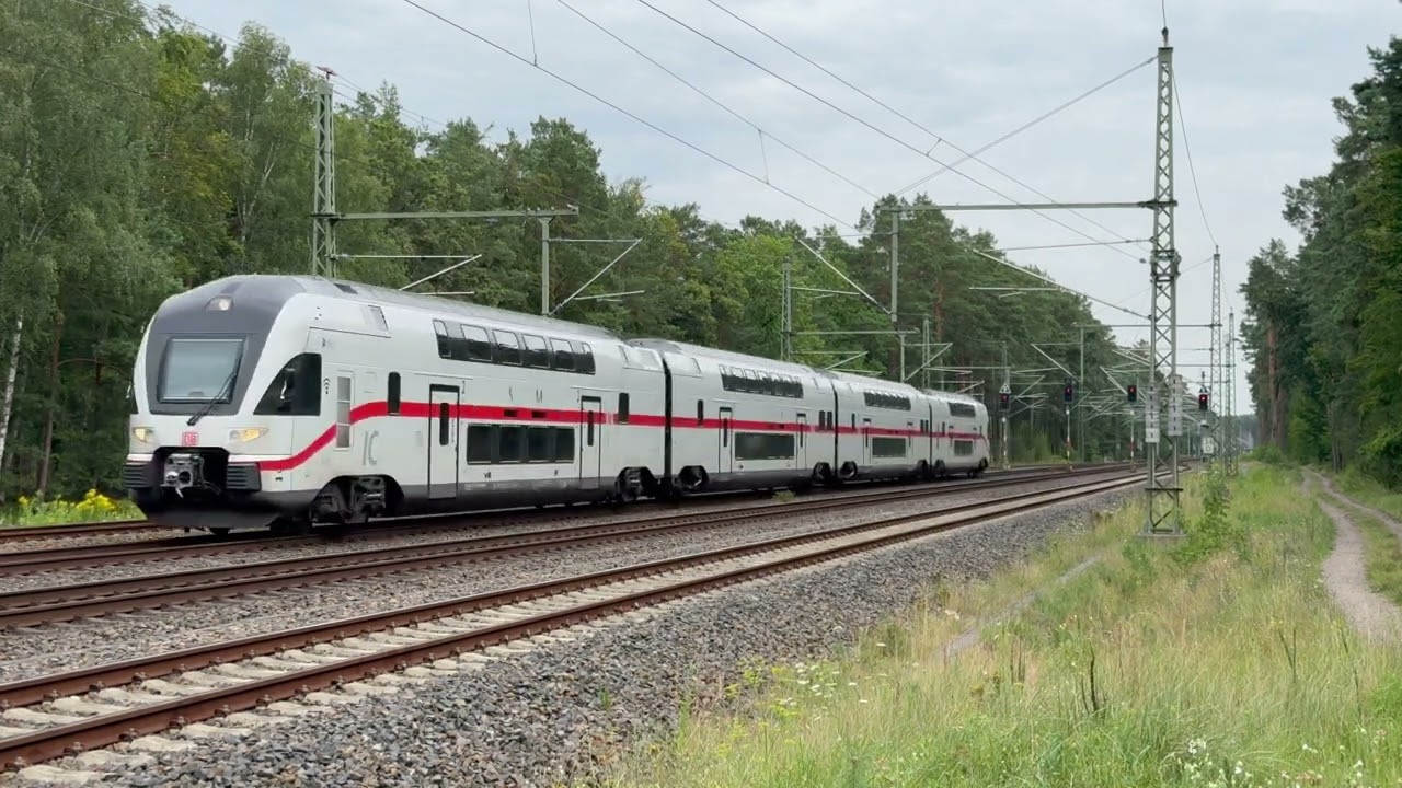 Züge im Norden Brandenburg überwiegend Personenzüge