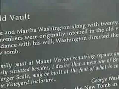George Washington's Grave - Mount Vernon, VA