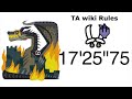 【MHWI】伝説の黒龍 ミラボレアス 鑑定双剣 17'25"75 TA wiki Rules/Fatalis Dual Blades