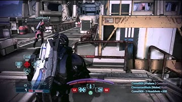 Mass Effect 3 - Online Multiplayer on Firebase White HD Gameplay Playstation 3