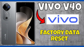 Vivo V40 Factory Data Reset || Hard Reset || Reset All data || Restore To Factory Settings {V2348}