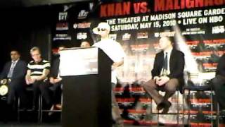 Paulie Malignaggi Speech At Press Conference