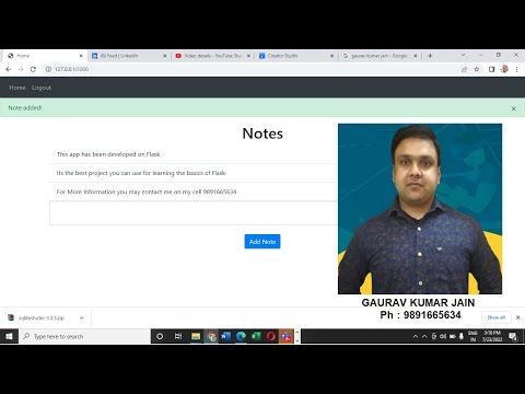 Flask Notes Web Application